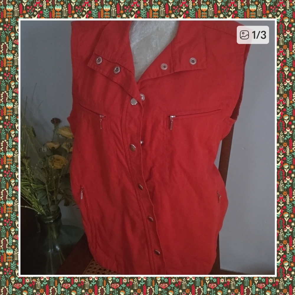 Coral Vest Size Medium